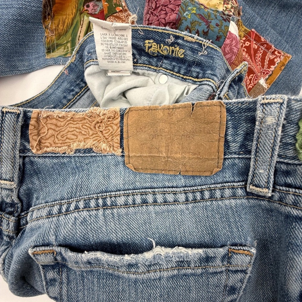 Patchwork Blue Jeans - image 15